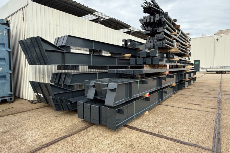 25.00 x 60.00m (1500m²) gepoedercoat